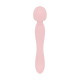 Вибромассажер Good Vibes Only - SIMI Double-Sided Wand Vibrator Soft Silicone - Pink