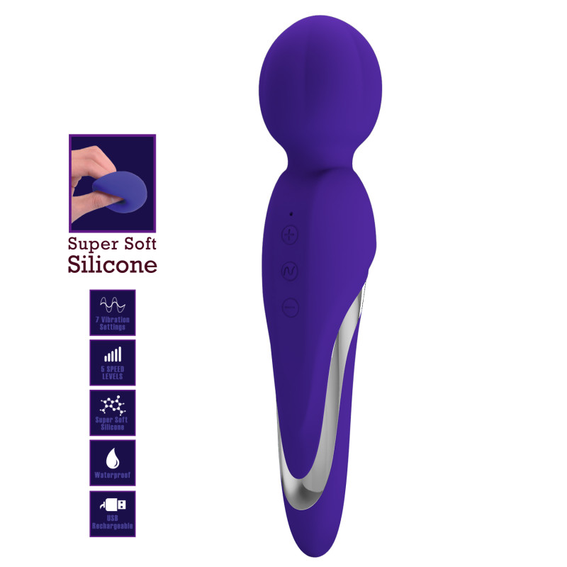 Вибромассажер Pretty Love Walter Massager Purple