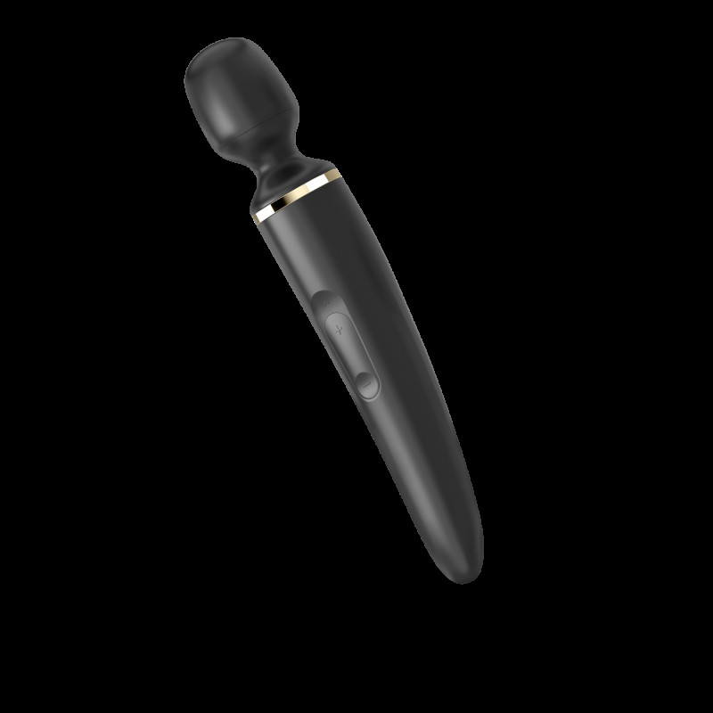 Вибромассажер Satisfyer Wand-er Woman Черный/Золотой XXL