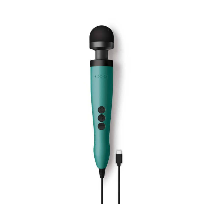 Вібромасажер DOXY3 USB-C Massager TURQUOISE