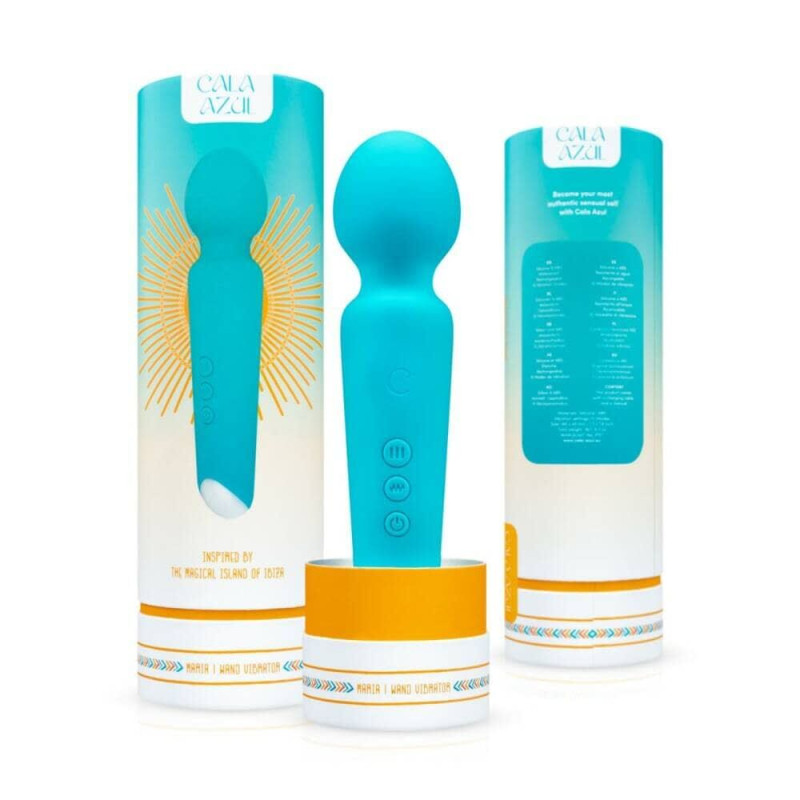 Вібромасажер Cala Azul – Maria Wand Vibrator, 10 режимів, регулювання інтенсивності