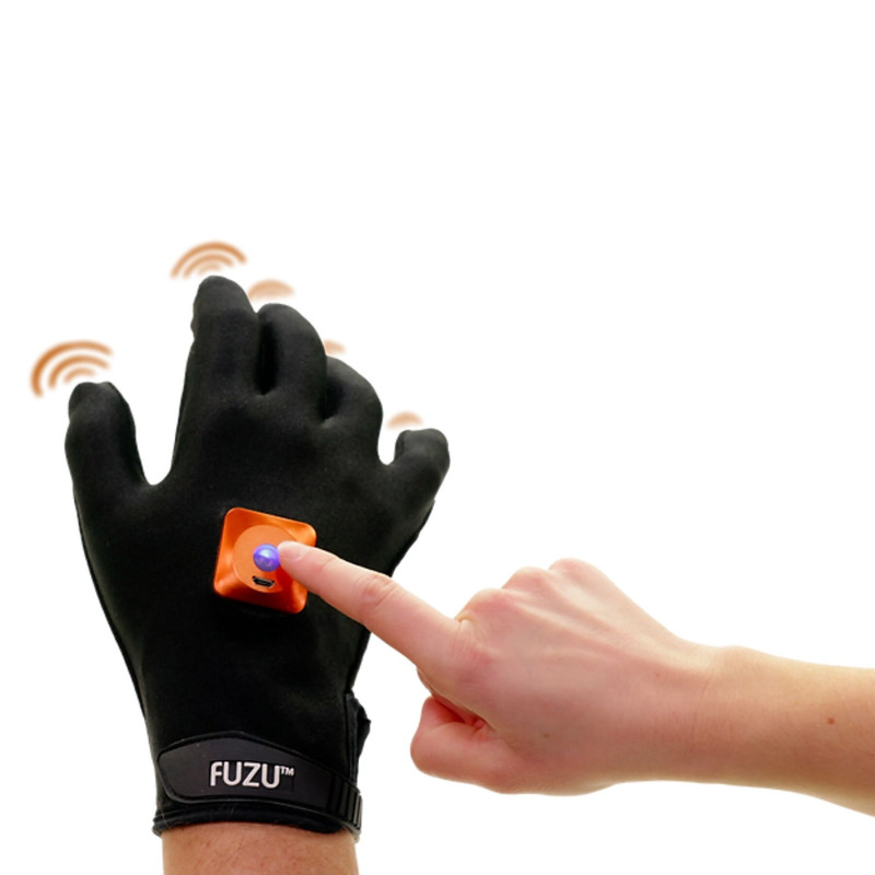 Віброрукавичка (права) FUZU Gloves Vibrating Massage Right Hand, 11 режимів