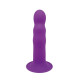 Дилдо с вибрацией Adrien Lastic Hitsens 3 Фиолетовый 18,2/4 см