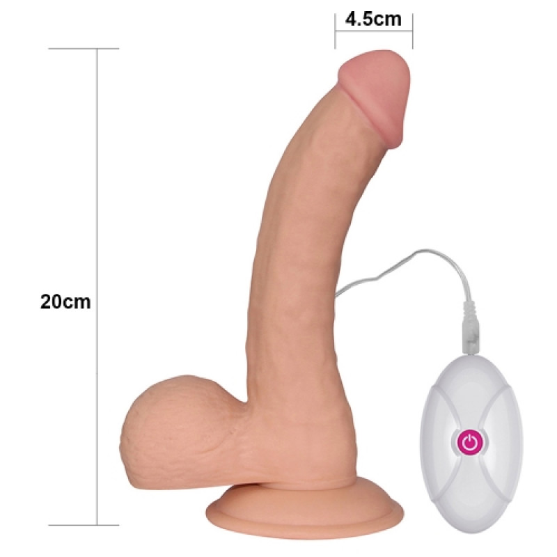 Вібратор LoveToy The Ultra Soft Dude Vibrating LVTOY150