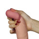 Вібратор LoveToy The Ultra Soft Dude Vibrating 9 Тілесний