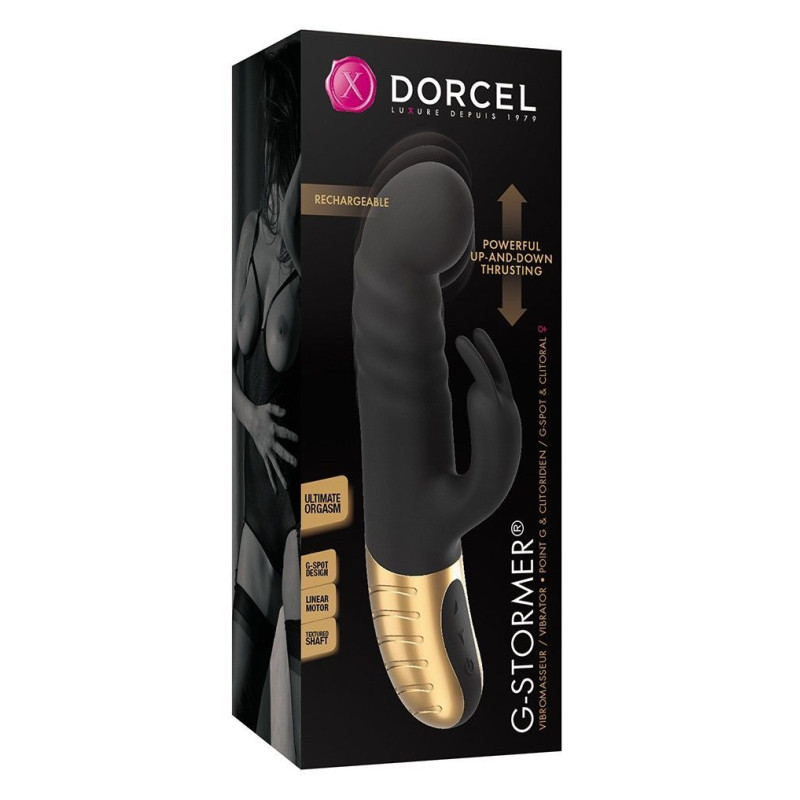 Вибратор Marc Dorcel G-STORMER с возвратно-поступательным движением головки