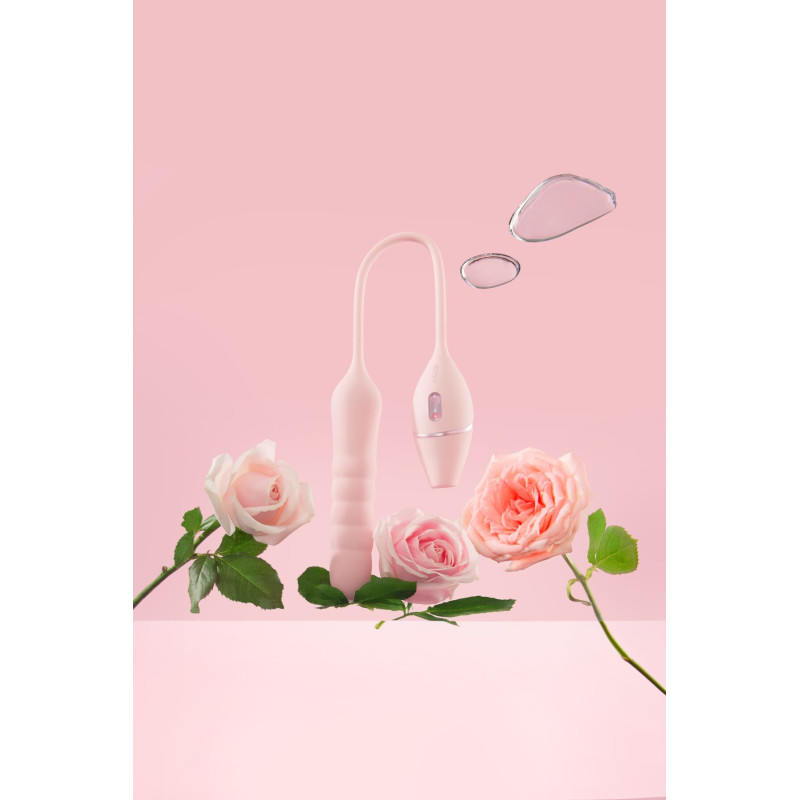 Пульсатор з вакуумним стимулятором KISSTOY Cathy III Pink