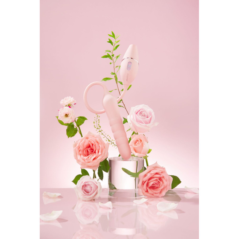 Пульсатор з вакуумним стимулятором KISSTOY Cathy III Pink