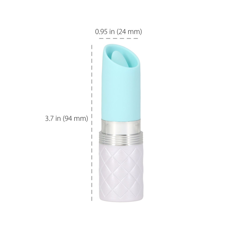 Вібратор Pillow Talk Lusty Luxurious Flickering Massager - Teal