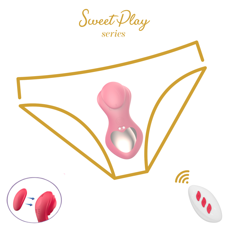 Вібратор Erospace Sweet Play Panty Vibrator With Remote Control A1