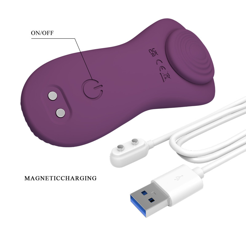 Вібратор Pretty Love Mobile App Control Mane Stimulator Purple