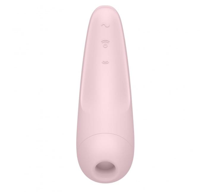 Вакуумний кліторальний стимулятор Satisfyer Curvy 2+ Рожевий