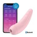 Вакуумный клиторальный стимулятор Satisfyer Curvy 2+ Розовый