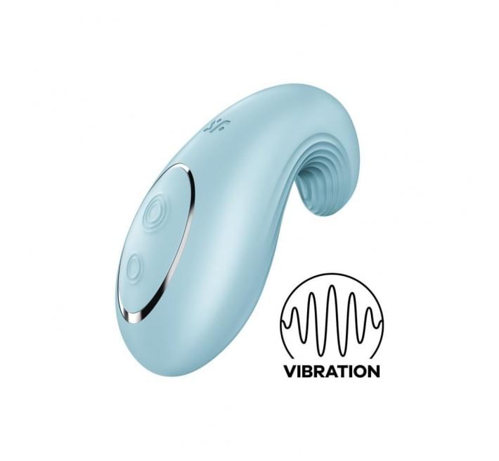 Вибратор Satisfyer Dipping Delight Light Blue