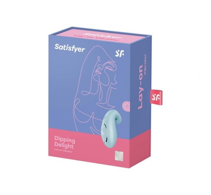 Вибратор Satisfyer Dipping Delight Light Blue