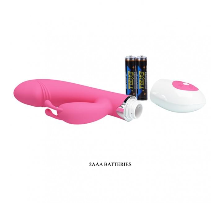 Вибратор LyBaile Gene-Silicone Vibrator Розовый