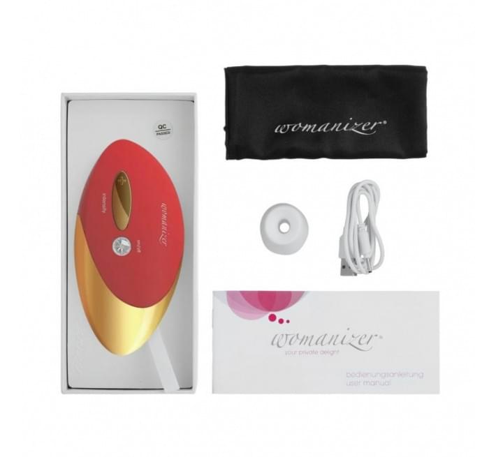 Вакуумний кліторальний стимулятор Womanizer W-500 Red