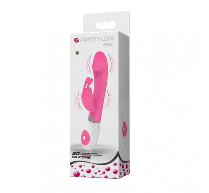 Вибратор LyBaile Gene-Silicone Vibrator Розовый