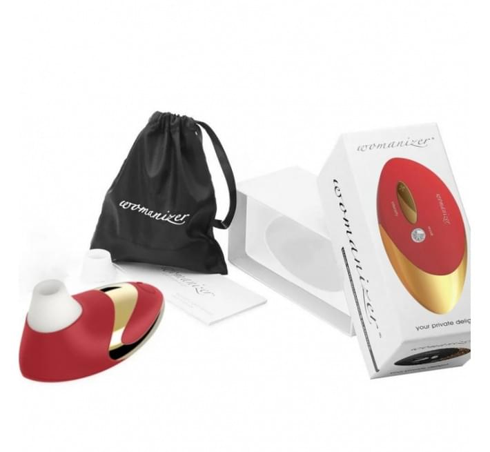 Вакуумний кліторальний стимулятор Womanizer W-500 Red