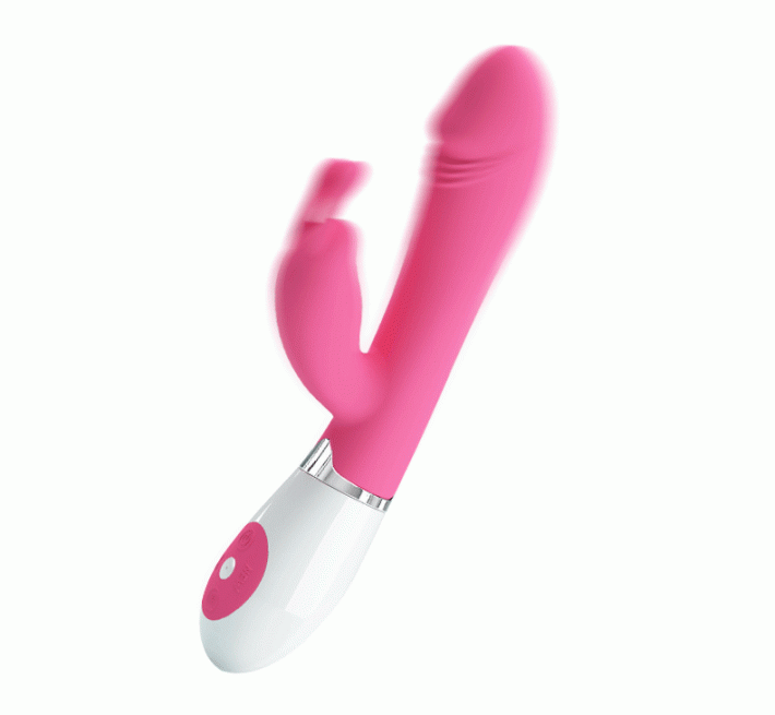 Вибратор LyBaile Gene-Silicone Vibrator Розовый