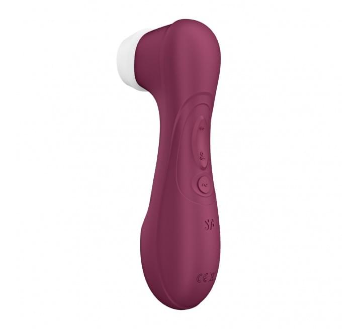 Вакуумний кліторальний стимулятор Satisfyer Pro 2 Generation 3 with Liquid Air Connect App Wіnе Red