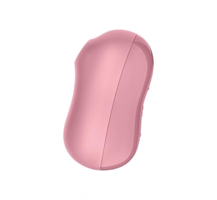 Вакуумний стимулятор із вібрацією Satisfyer Cotton Candy Light Red