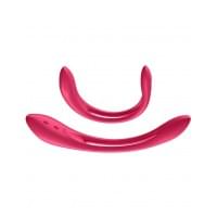 Універсальний гнучкий вібратор для пар Satisfyer Elastic Joy Red