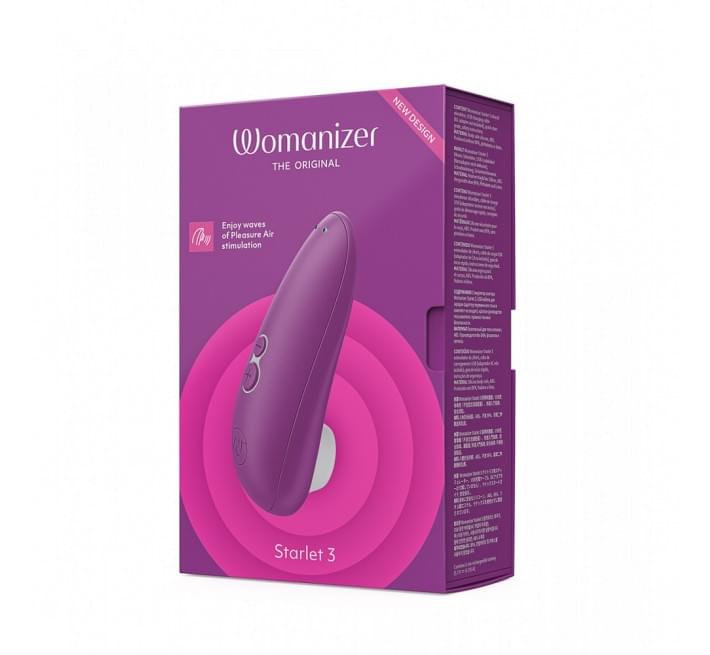 Вакуумный стимулятор клитора Womanizer Starlet 3 Violet