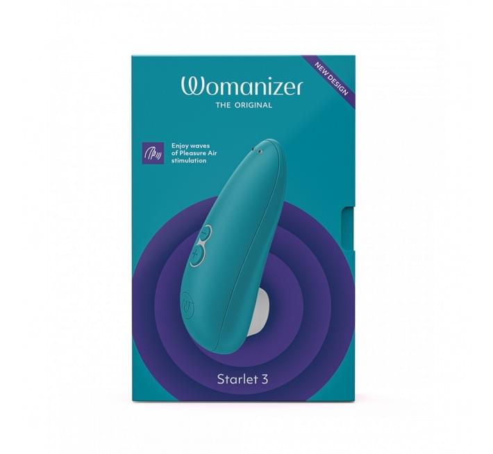 Вакуумний стимулятор клітора Womanizer Starlet 3 Turquoise