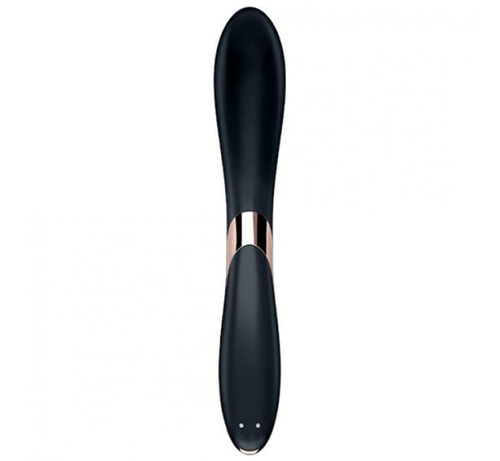 Вібратор із перлинною стимуляцією точки G Satisfyer Rrrolling Explosion Black