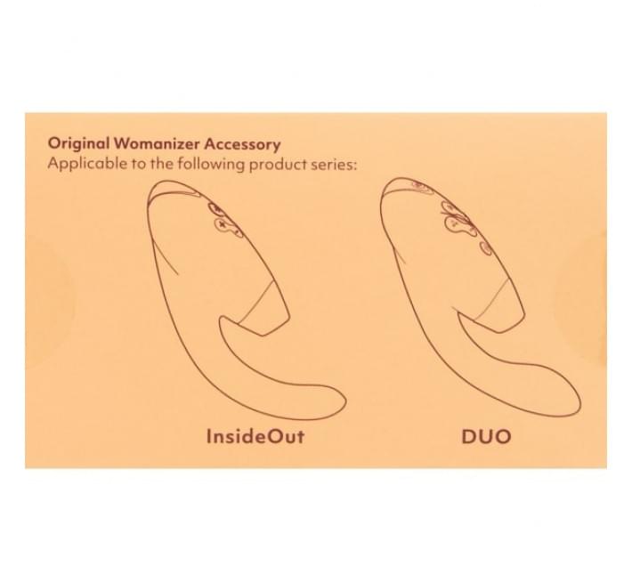 Змінні насадки Womanizer Duo, Inside Out M, Сині, 3 шт.
