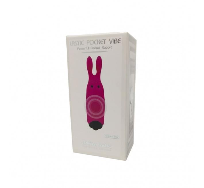 Минивибратор Adrien Lastic Lastic Pocket Vibe Rabbit Розовый