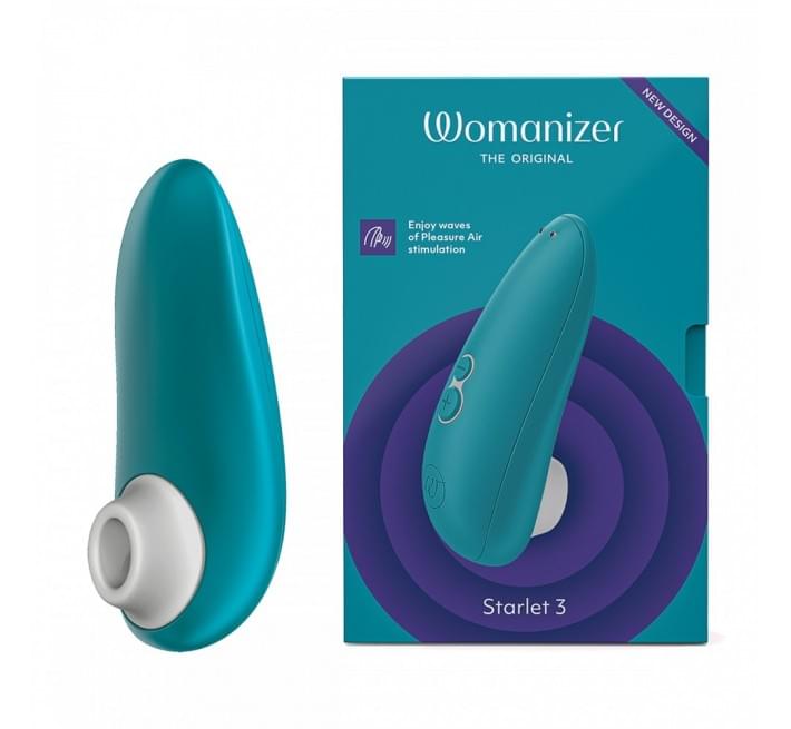 Вакуумний стимулятор клітора Womanizer Starlet 3 Turquoise