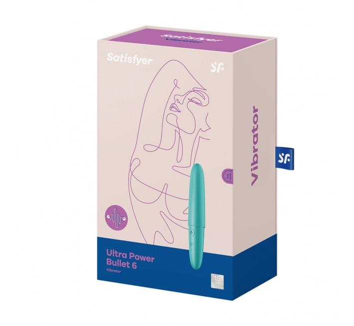 Мінівібратор Satisfyer Ultra Power Bullet 6 Бірюзовий