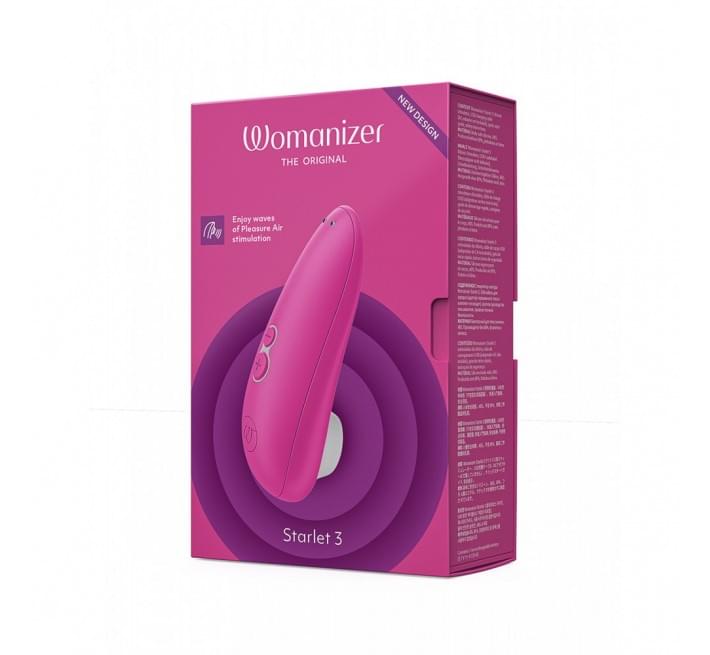 Вакуумный стимулятор клитора Womanizer Starlet 3 Pink