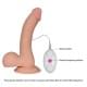 Вибратор LoveToy The Ultra Soft Dude Vibrating Телесный 22 см