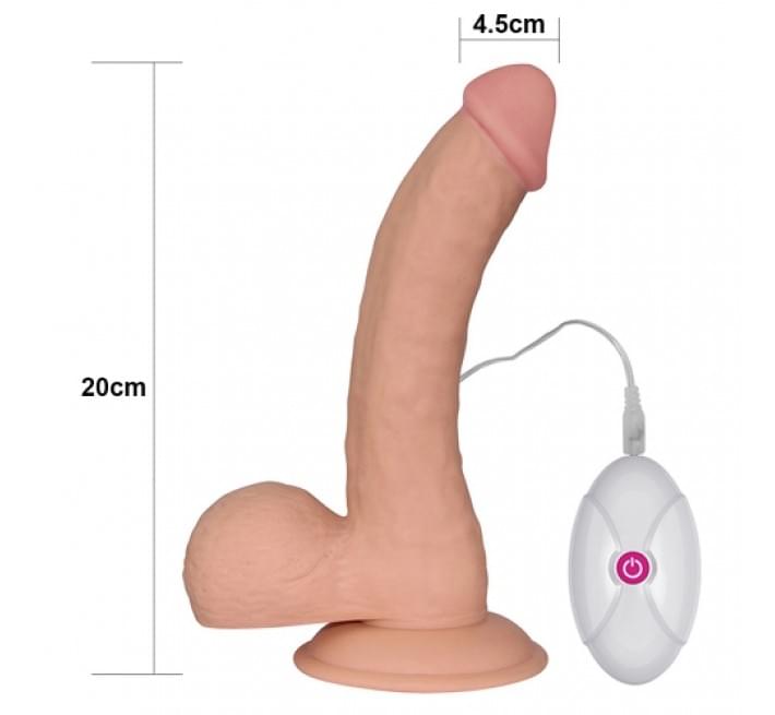 Вібратор LoveToy The Ultra Soft Dude Vibrating LVTOY150