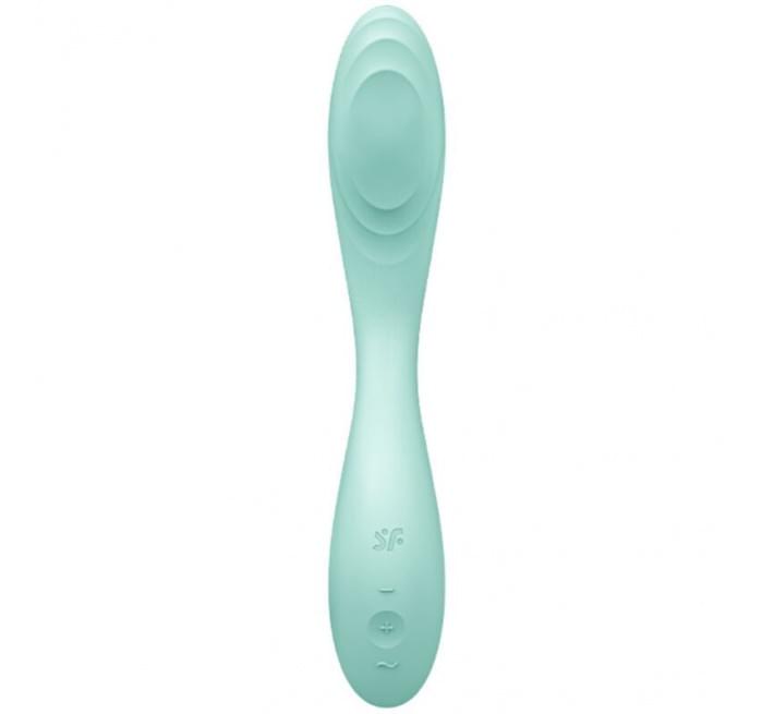 Вібратор із перлинною стимуляцією точки G Satisfyer Rrrolling Pleasure Mint