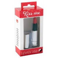 Вібратор You2Toys Kiss Me Lipstick Сріблястий