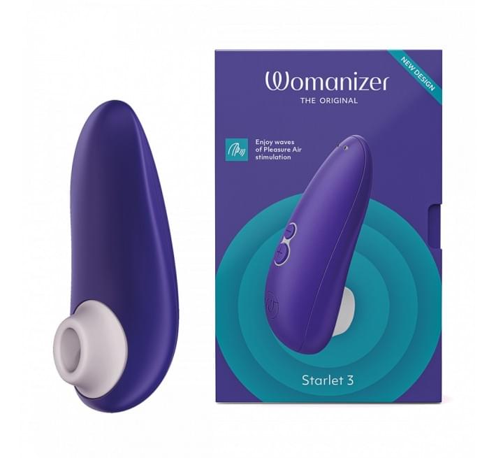 Вакуумний стимулятор клітора Womanizer Starlet 3 Indigo