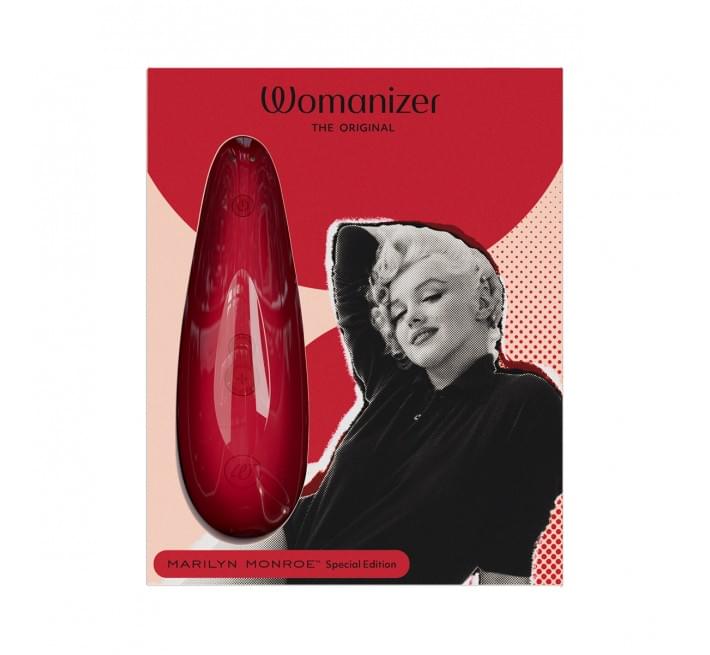 Вакуумний стимулятор клітора Womanizer Marilyn Monroe Vivid Red