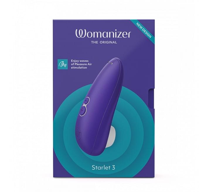 Вакуумний стимулятор клітора Womanizer Starlet 3 Indigo