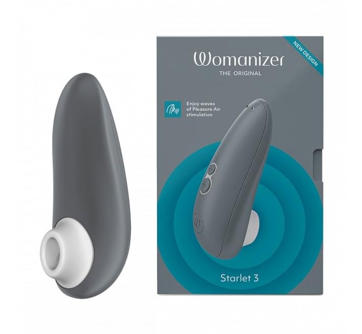 Вакуумный стимулятор клитора Womanizer Starlet 3 Gray