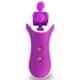 Стимулятор с имитацией оральных ласк FeelzToys Clitella Oral Clitoral Stimulator Фиолетовый