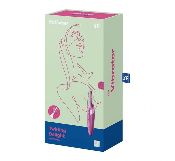 Вібратор для клітора Satisfyer Twirling Delight Лілова