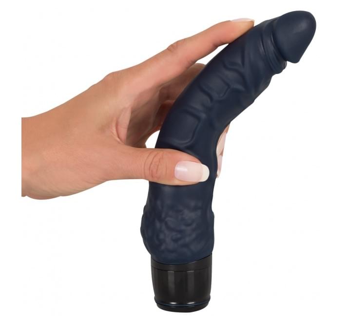 Реалистичный Вибратор You2Toys Vibra Lotus Penis Grey Vibrator Черный