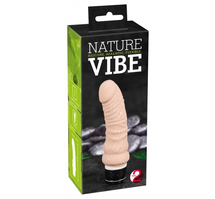 Реалистичный Вибратор You2Toys Nature Vibe Телесный