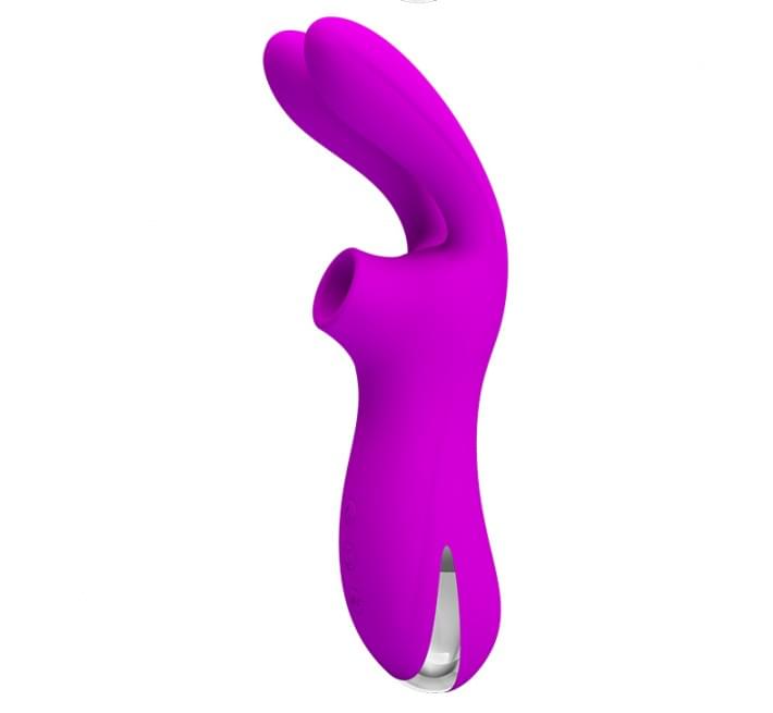 Вибратор Pretty Love Ralap Vibrator + Suction Фиолетовый