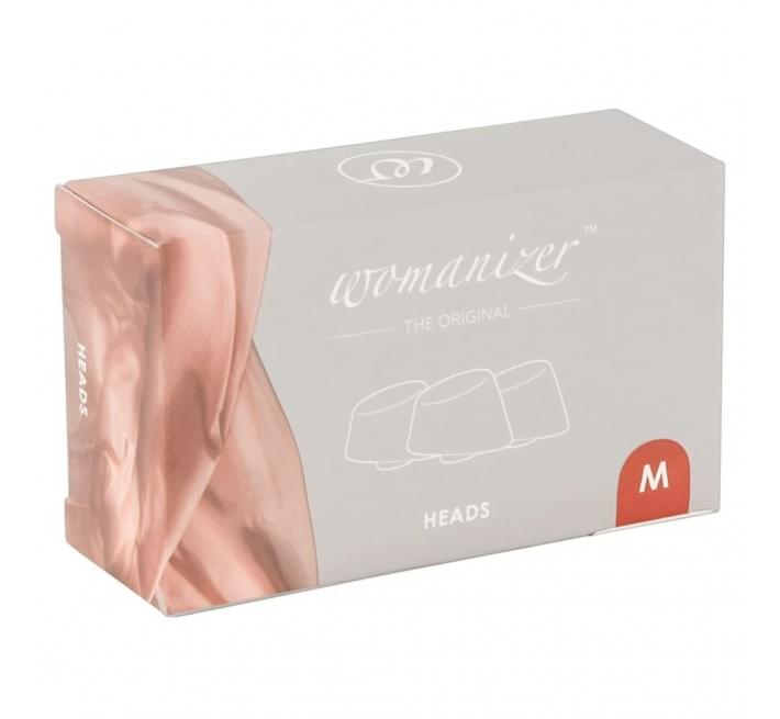 Змінні насадки Womanizer Duo, Inside Out М, Бордові, 3 шт