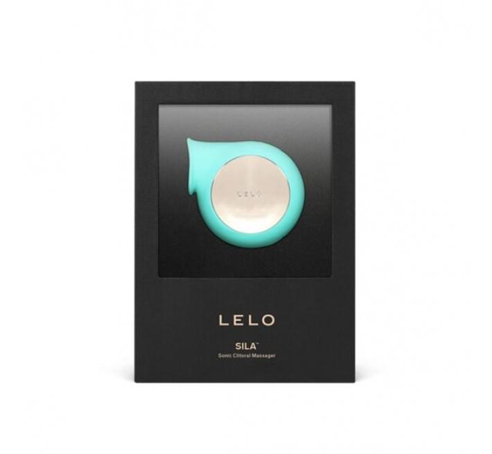 Звуковий стимулятор клітора LELO Sila Aqua, широкий м’який розтруб